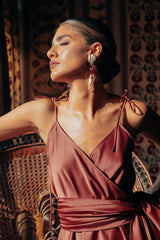 Ojas Dress - Brick Dresses Rosewater House