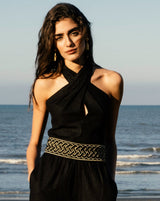 Torreh Top - Black Tops - Cropped & Casual Rosewater House