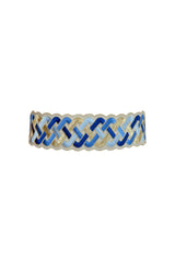 Sand Gisou Belt - Gold & Blue Accessory - Belts Rosewater House