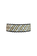 Black Gisou Belt - Gold, Ivory & Silver Accessory - Belts Rosewater House