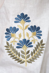 Ayan Top - White Tops - Bustier & Embroidered Rosewater House