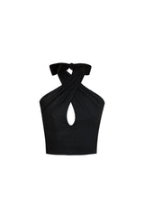 Torreh Top - Black Tops - Cropped & Casual Rosewater House