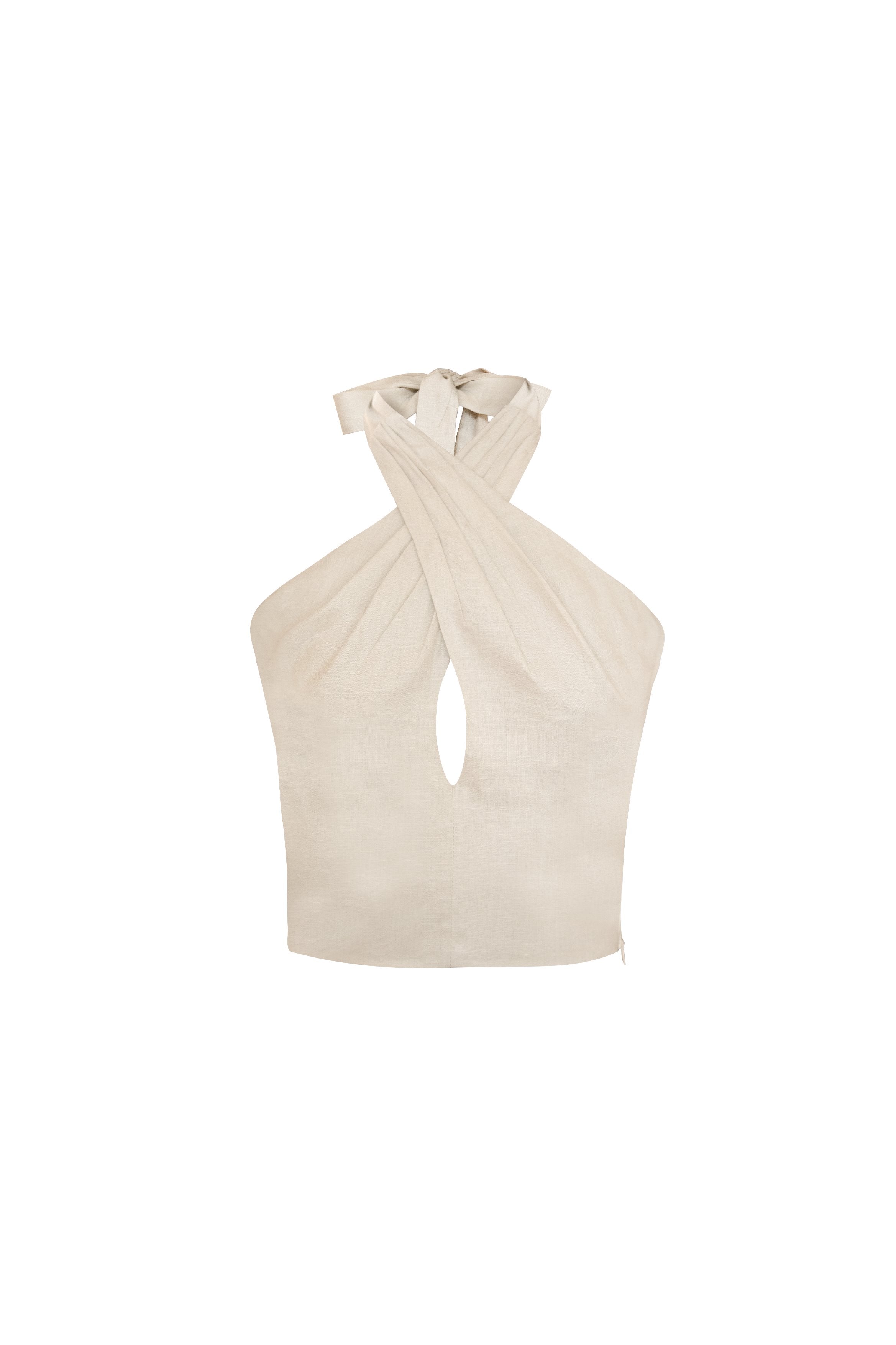 Torreh Top - Sand Tops - Cropped & Casual Rosewater House