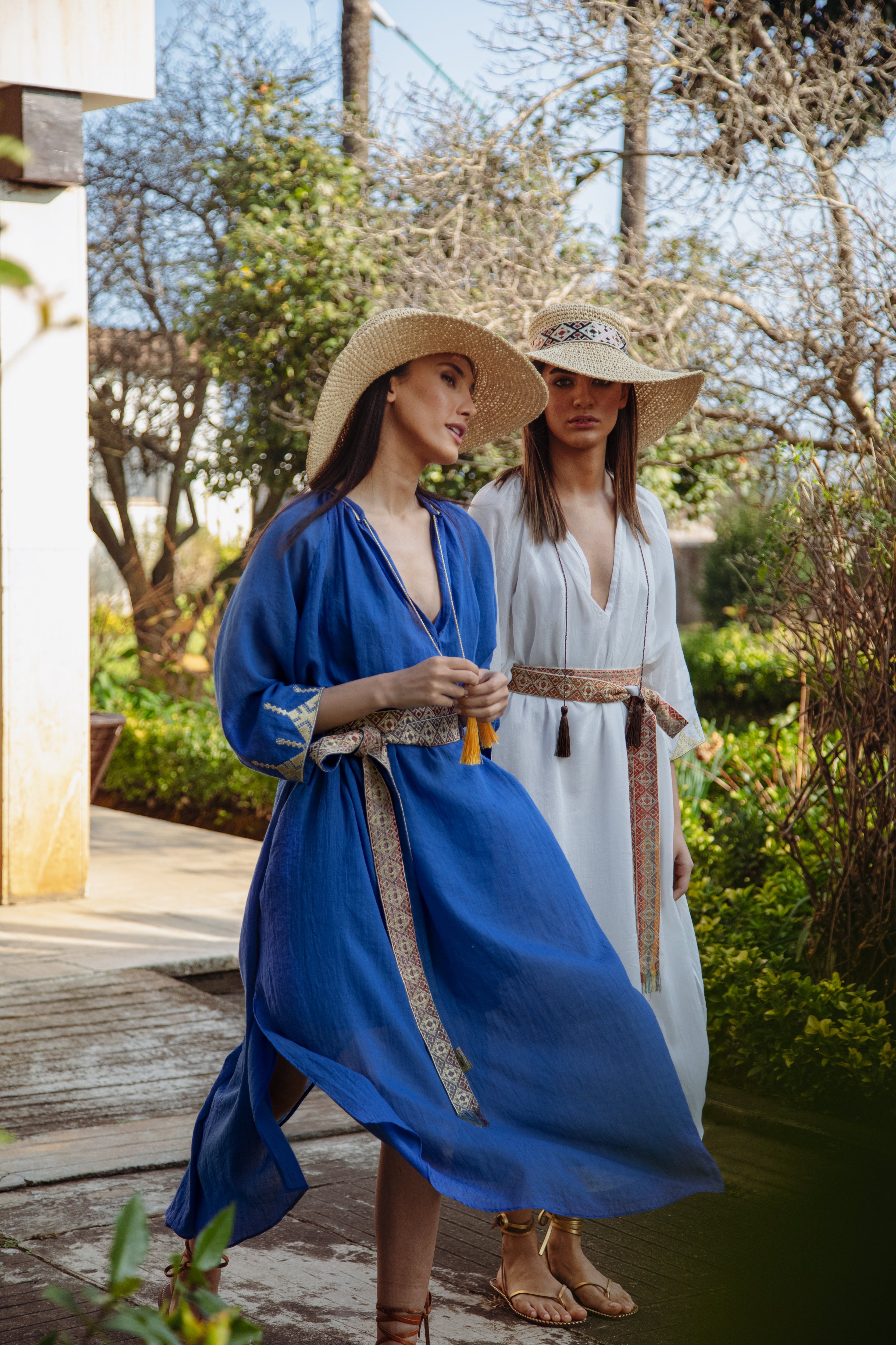 GILANEH KAFTAN - BLUE Rosewater House