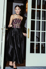 Yass Taffeta Ball Skirt - Black Long Skirts Rosewater House