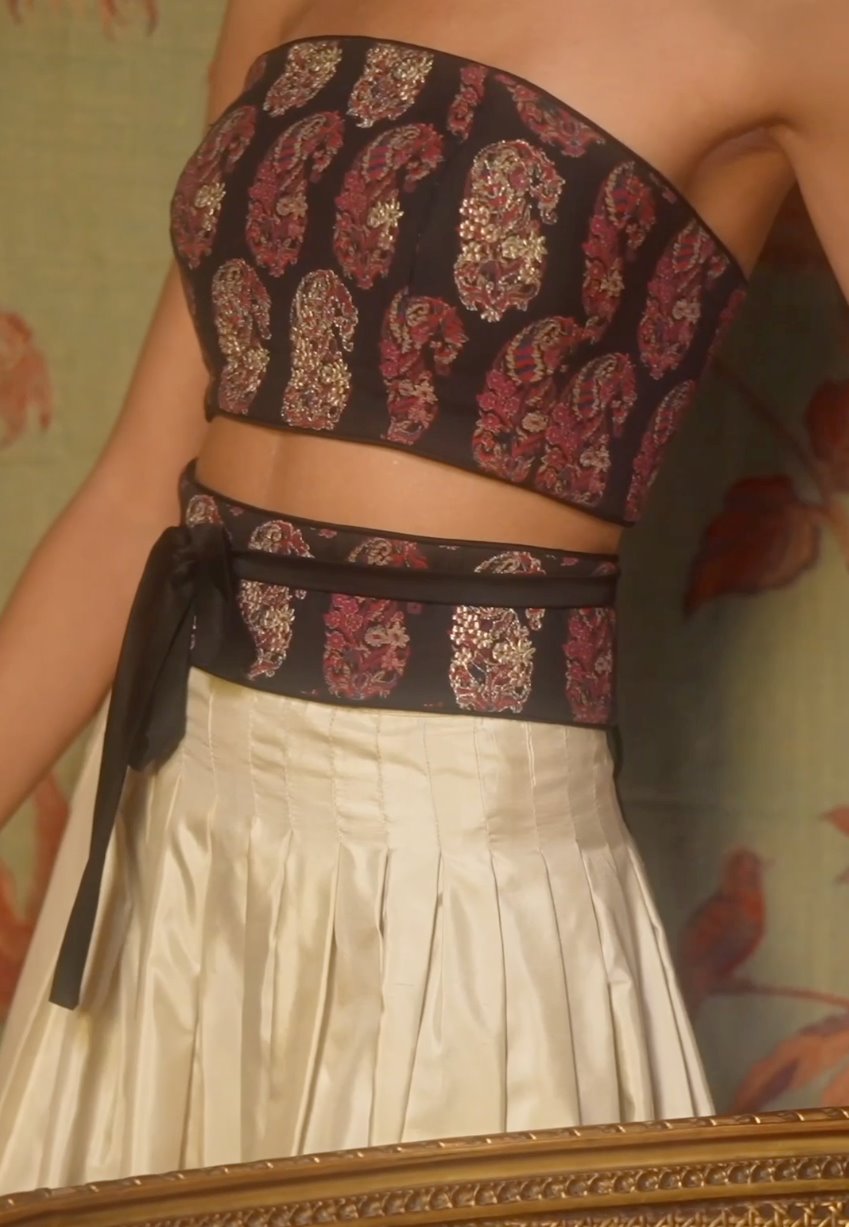 Yass Taffeta Ball Skirt - Ivory Bottoms - Skirts Rosewater House