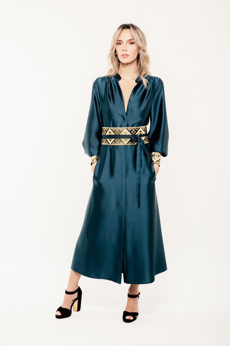 Isfahan Dress - Peacock Dress RoseWaterHouse