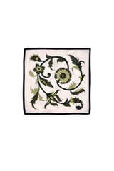 Isfahan Hand Painted Napkins - Green RoseWaterHouse