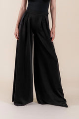 Palazzo Pants - Black Rosewater House