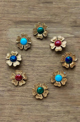 Sogol Earrings - Turquoise earrings Rosewater House