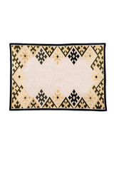 Hand-Embroidered Placemats - Green RoseWaterHouse