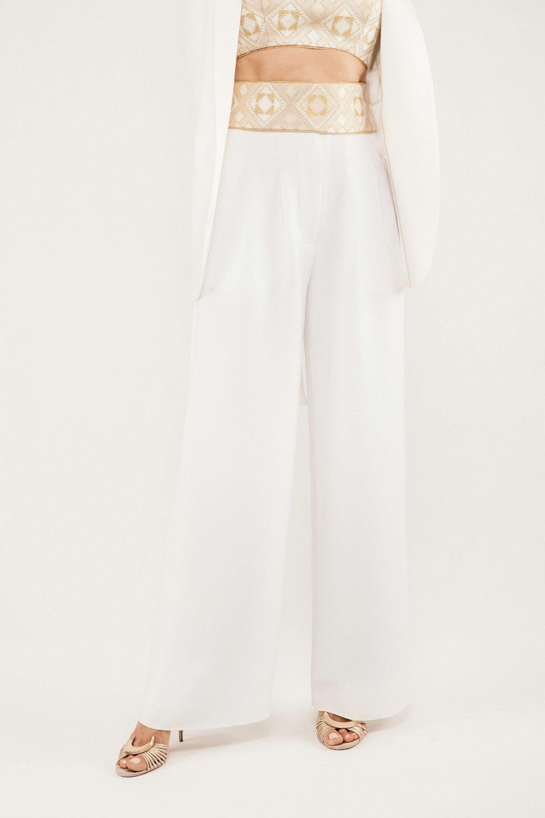 Pillar Pant - Ivory Rosewater House