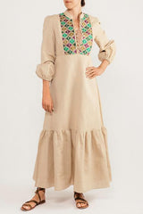 Gilan Dress - Green Dress RoseWaterHouse