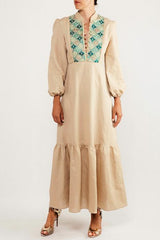 Gilan Dress - Teal Dress RoseWaterHouse