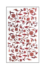 Isfahan Hand Painted Tablecloth - Red RoseWaterHouse