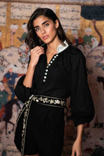 Ivy Blouse - Black Rosewater House