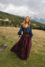 Yas Skirt - Tafetta Bottoms - Skirts Rosewater House 