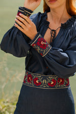 Chiara Blouse - Denim Tops - Blouse Rosewater House 