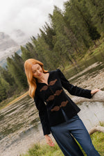 Coco Jacket - Velvet Outerwear - Blazer & Jackets Rosewater House 