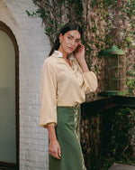 Ania Blouse - Sand Tops - Blouse Rosewater House