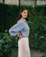 Ania Blouse - Blue Tops - Blouse Rosewater House