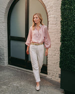 Ania Blouse - Pink Tops - Blouse Rosewater House