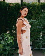 Malika Dress - Fiona Embroidery Dresses - Midi Rosewater House 