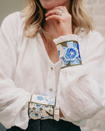 Pansy Blouse - White Tops - Blouse Rosewater House
