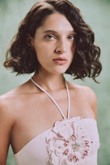 Gol Crop Top - Pink Bottoms - Skirts Rosewater House - Wholesale SS25 