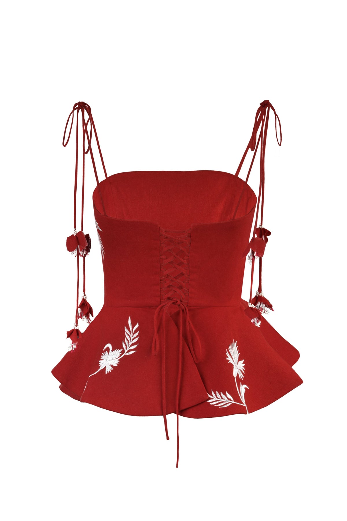 Lily Top - Lily Embroidery Tops - Bustier & Embroidered Rosewater House 