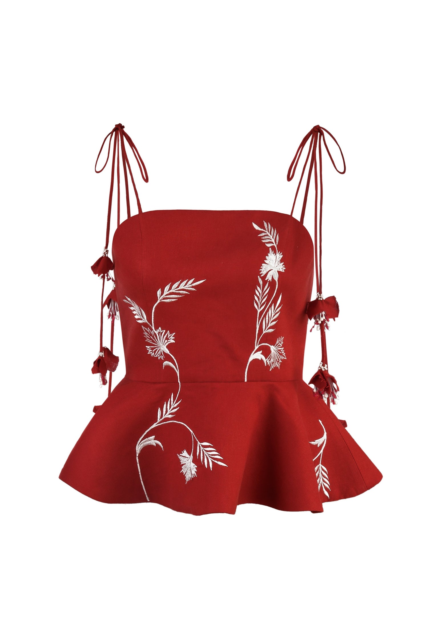 Lily Top - Lily Embroidery Tops - Bustier & Embroidered Rosewater House 