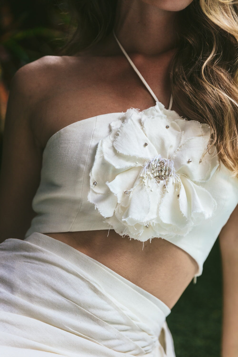 Gol Top - Ivory Bottoms - Skirts Rosewater House