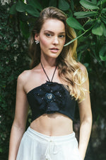 Gol Top - Black Bottoms - Skirts Rosewater House
