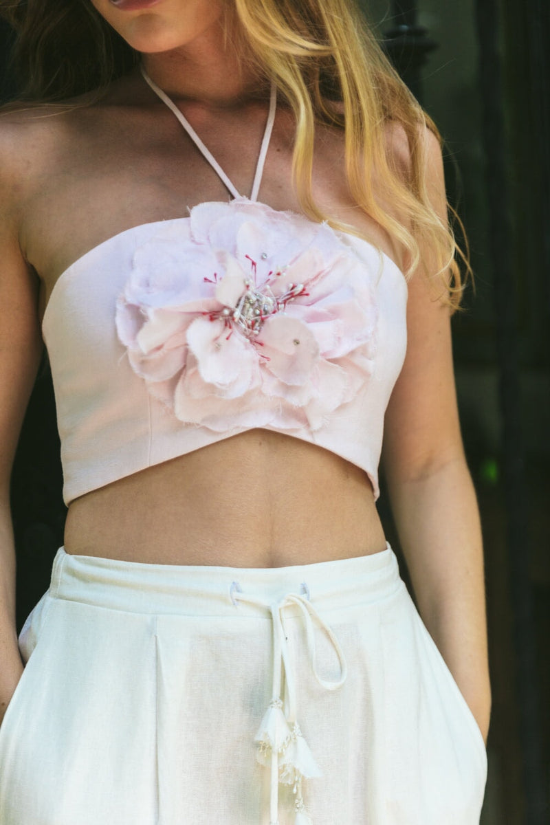 Gol Top - Pink Bottoms - Skirts Rosewater House 