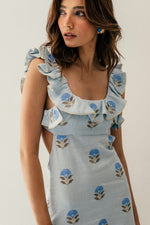 Malika Dress - Baby Blue Dresses - Formal Rosewater House