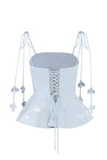 Lily Top - Lily Embroidery Tops - Bustier & Embroidered Rosewater House 