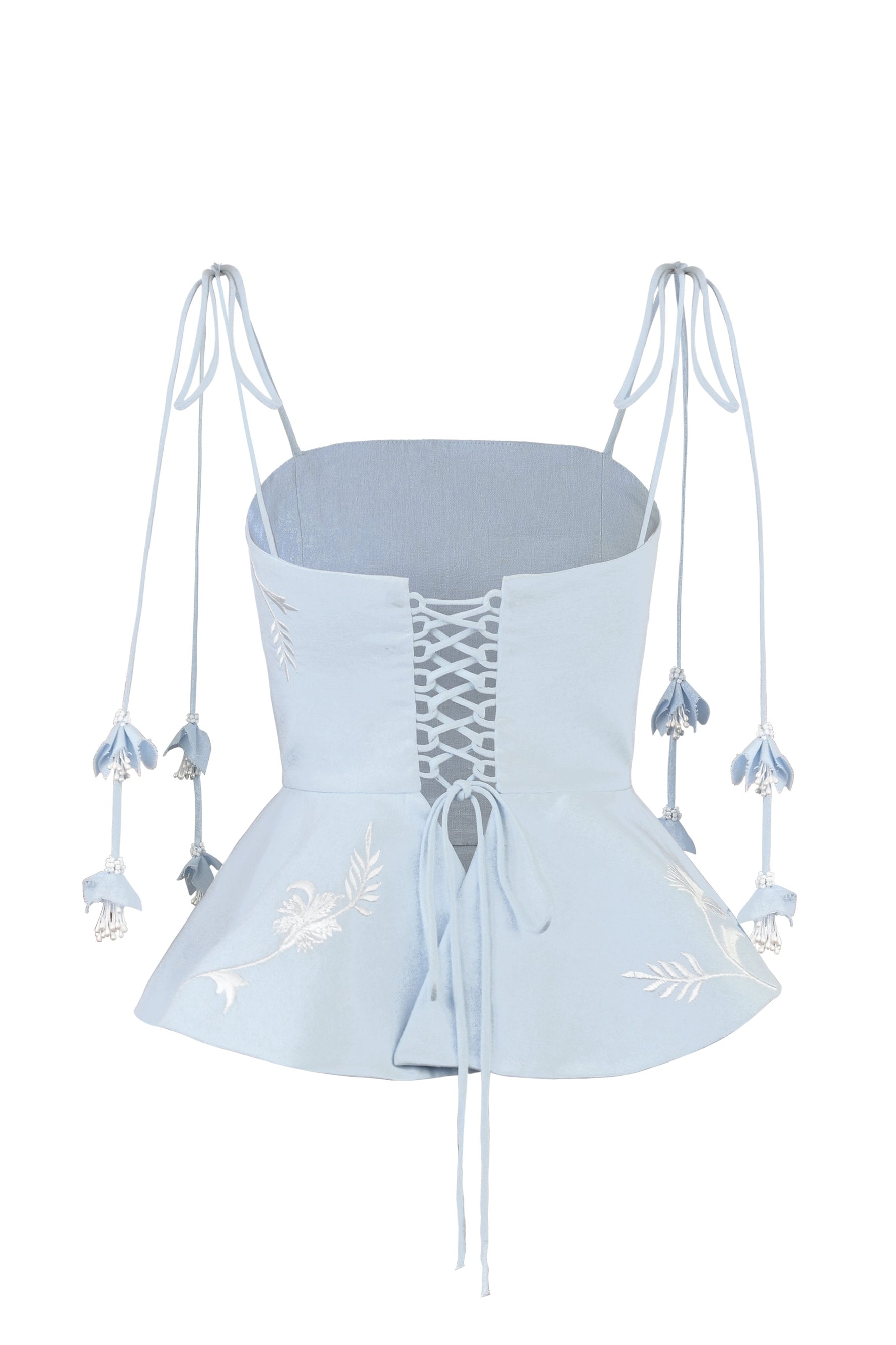 Lily Top - Lily Embroidery Tops - Bustier & Embroidered Rosewater House 
