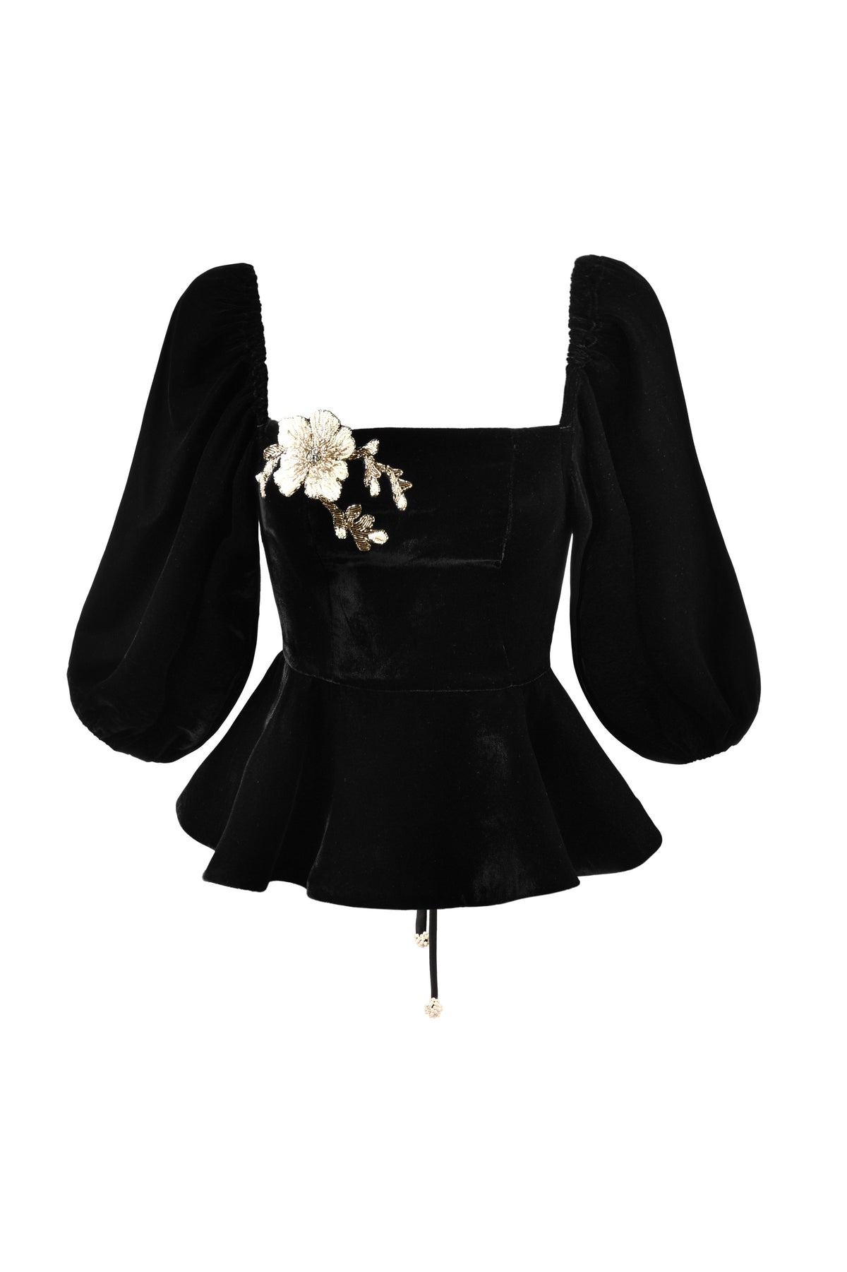 Celeste Bustier - Rosa Embelishment Tops - Bustier & Embroidered Rosewater House 