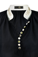 Ivy Blouse - Black Rosewater House
