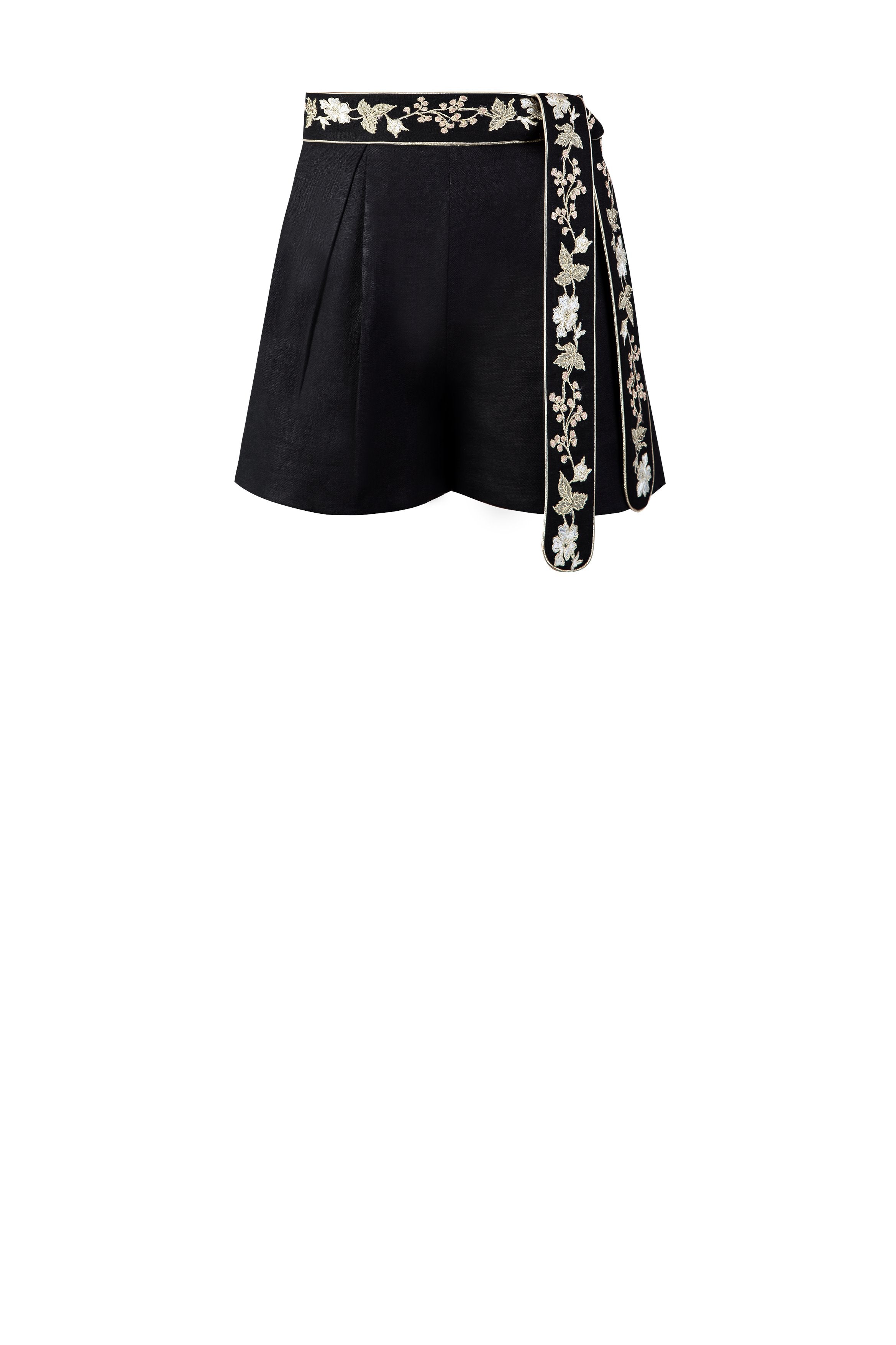 Ivy Shorts - Black Rosewater House