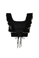Malika Bustier Top Tops - Bustier & Embroidered Rosewater House 