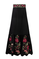 Golsa Skirt - Golsa Embroidery Bottoms - Skirts Rosewater House 