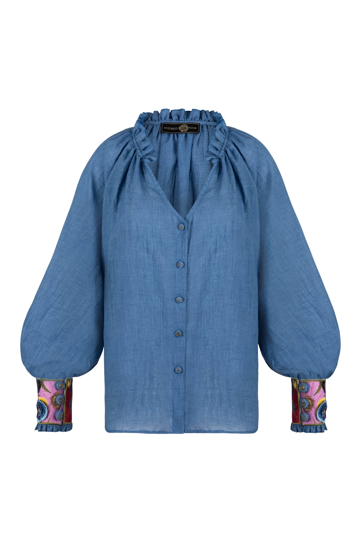 Pansy Blouse Tops - Blouse Rosewater House 