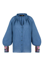 Pansy Blouse Tops - Blouse Rosewater House 