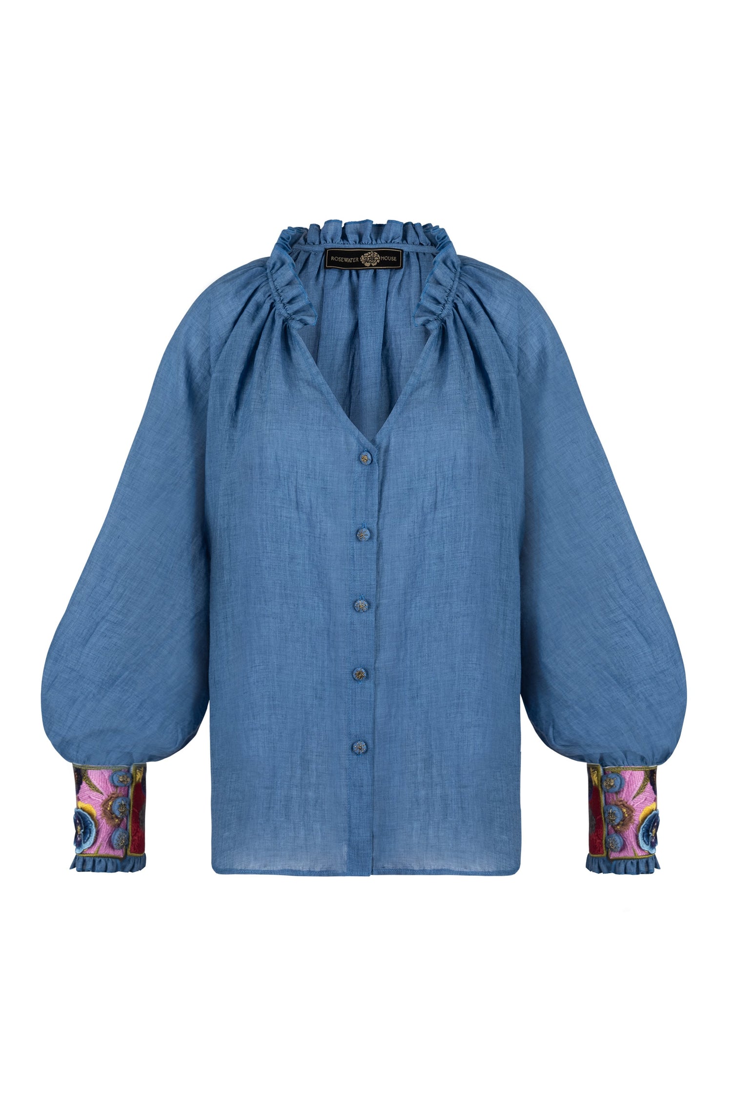 Pansy Blouse Tops - Blouse Rosewater House 