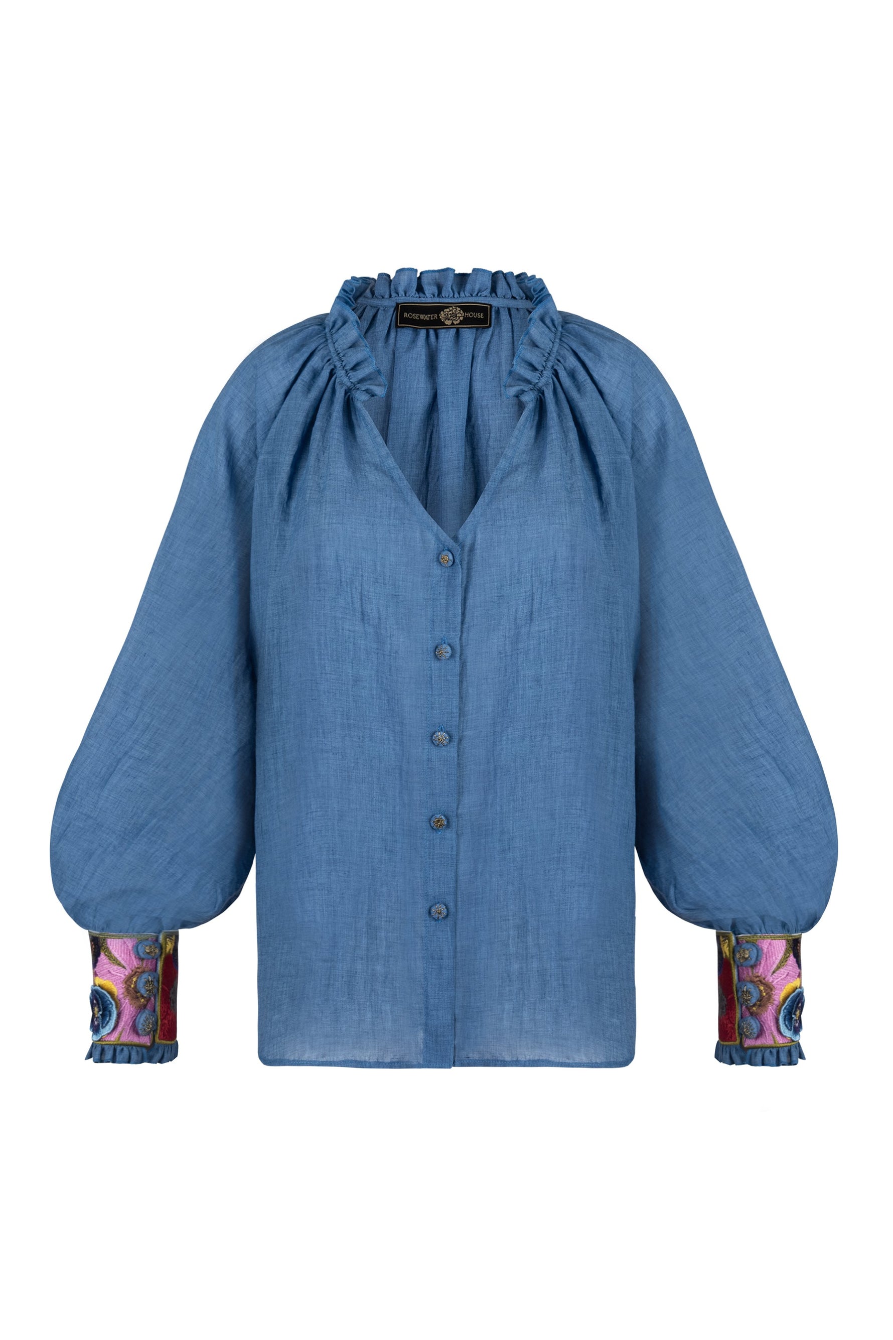 Pansy Blouse Tops - Blouse Rosewater House 