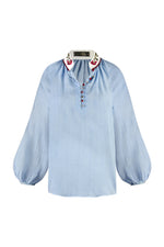Ania Blouse - Blue Tops - Blouse Rosewater House 