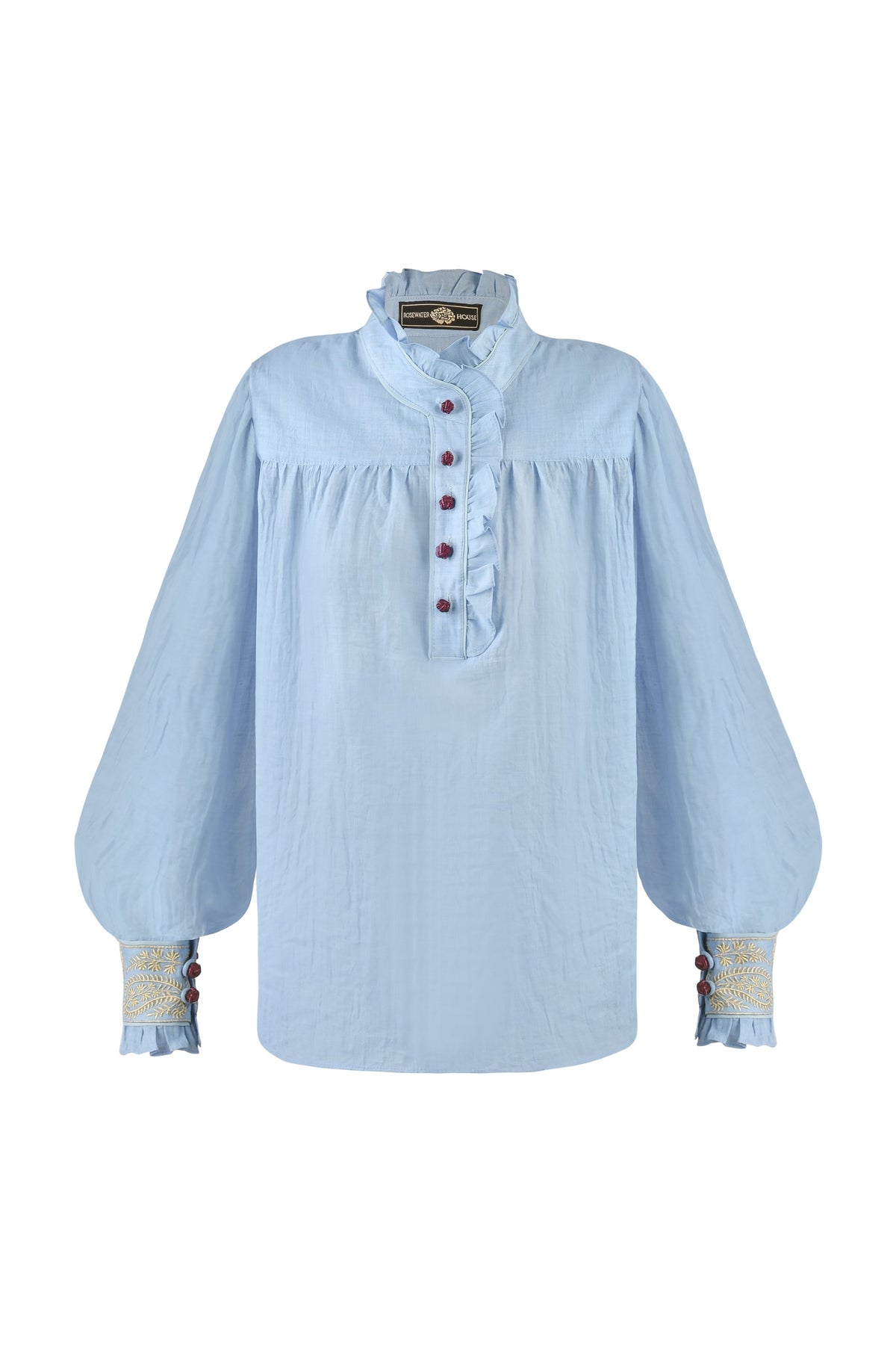 Cypress Blouse - Cypress Embroidery Tops - Blouse Rosewater House 