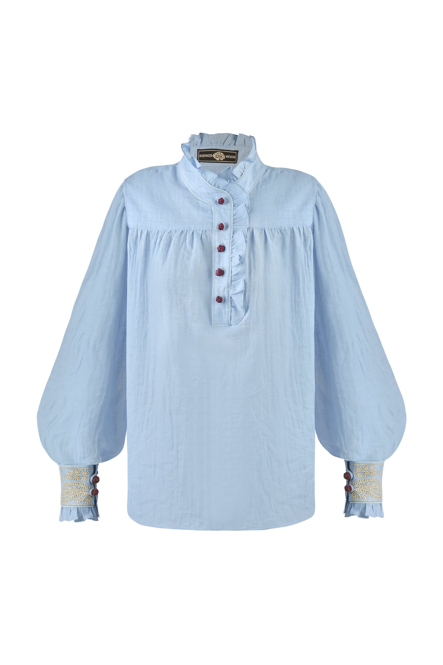 Cypress Blouse - Cypress Embroidery Tops - Blouse Rosewater House 