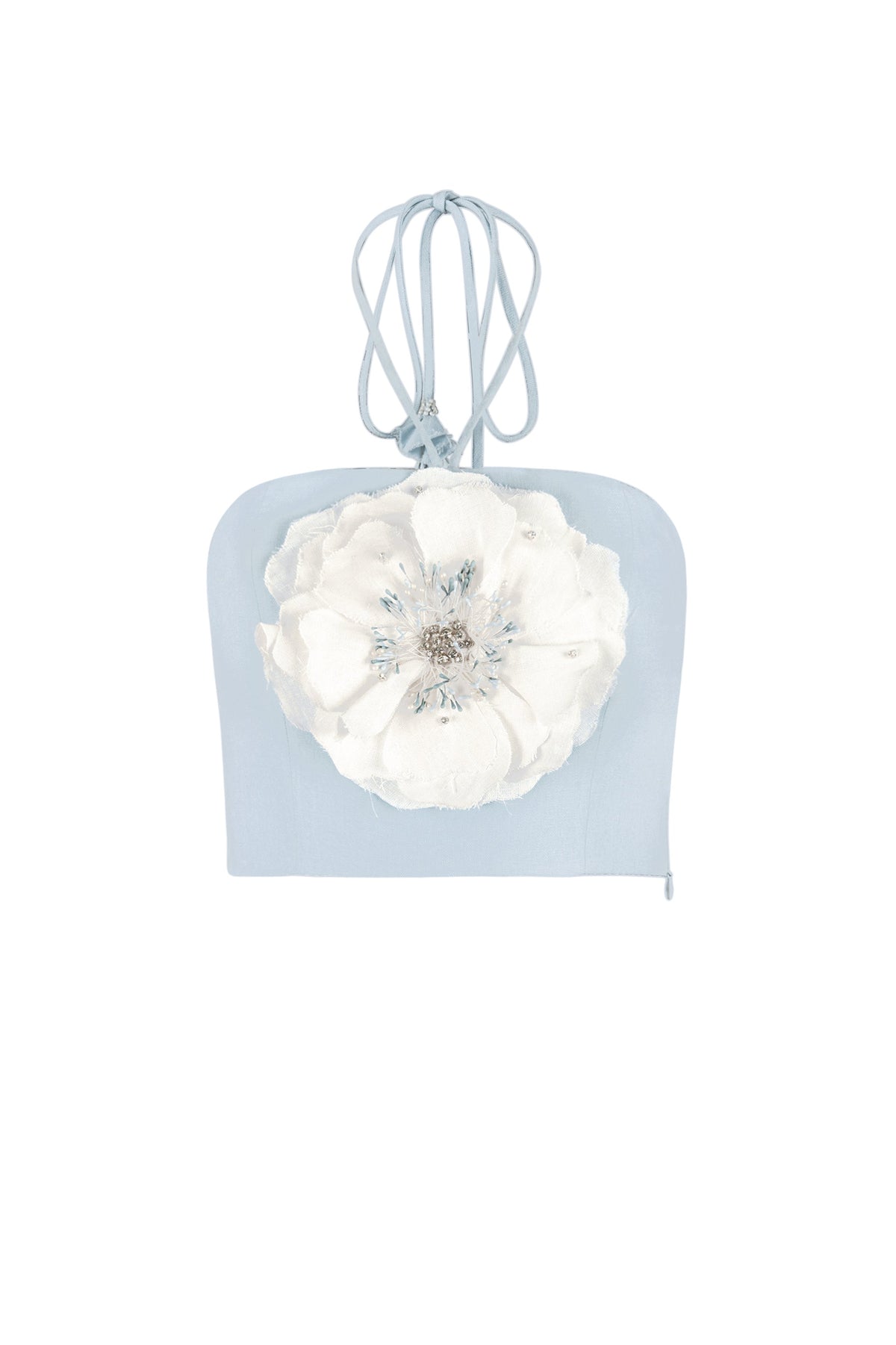 Gol Bustier Top - Persica Floral Embelishment Tops - Bustier & Embroidered Rosewater House - Wholesale SS25 
